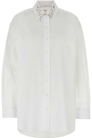 Givenchy Camisa oversize con cuello de lentejuelas