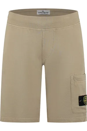 Stone Island Bermudas con distintivo Compass