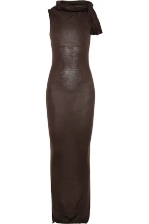 Rick Owens Vestido largo Banded T