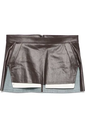 Rick Owens Falda corta Fog Cutoff