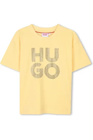 HUGO BOSS Playera con logo estampado