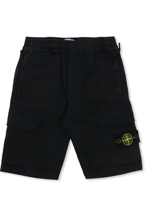 Stone Island Shorts cargo con distintivo Compass