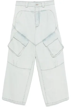 MARCELO BURLON Jeans cargo anchos