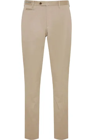 corneliani Pantalones ajustados con pinzas