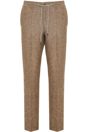 corneliani Pantalones con cordones en la pretina