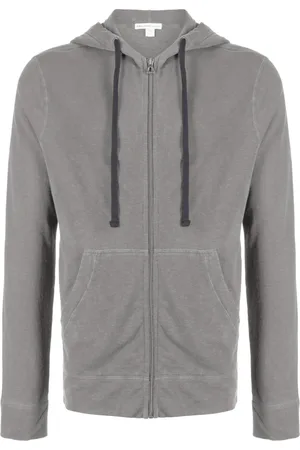 James Perse Hoodie de tejido de rizo francés