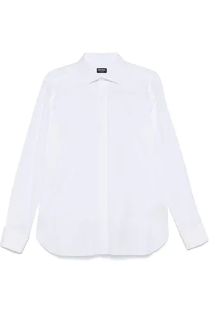 Ermenegildo Zegna Camisa de popelina