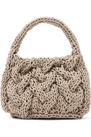 J.W.Anderson Tote en tejido de ochos pequeña
