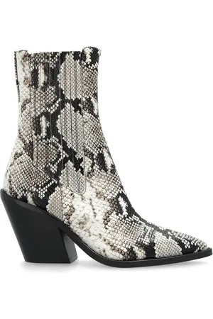 IRO Botas con estampado de piel de pitón