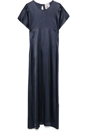SEMICOUTURE Vestido largo de satén