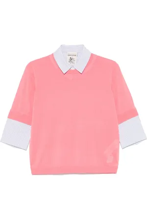 SEMICOUTURE Top con logo bordado