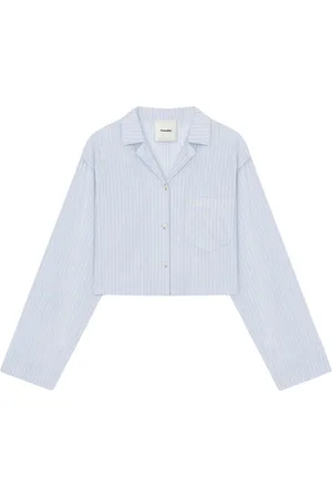 Nanushka Camisa con rayas estampadas