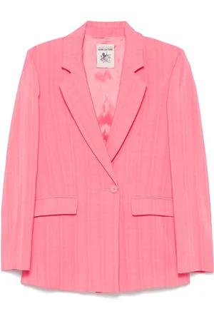 SEMICOUTURE Blazer con solapas de muesca