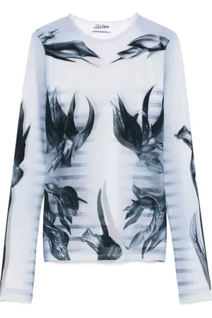 Jean Paul Gaultier Playera The Flower Body Morphing Marinière