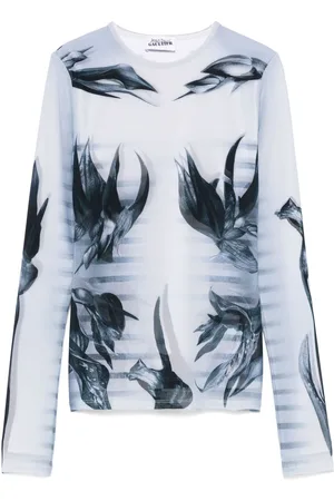 Jean Paul Gaultier Playera The Flower Body Morphing Marinière