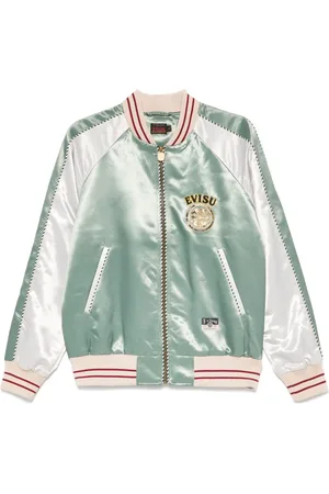 Evisu Chamarra bomber bordada