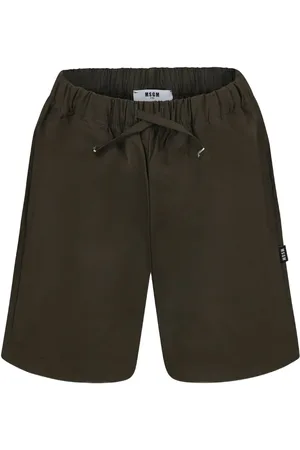 Msgm Shorts con etiqueta del logo