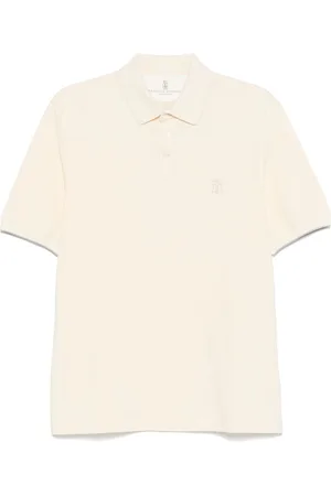 Brunello Cucinelli Playera tipo polo