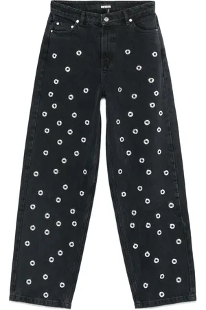 ROTATE Jeans con tiro alto