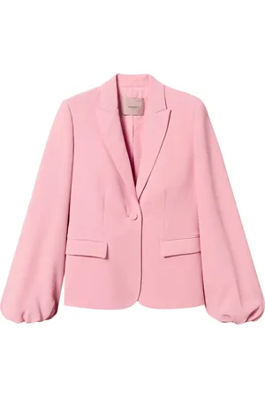 Twin-Set Blazer con mangas fruncidas