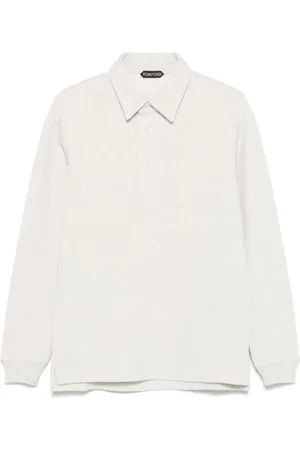 Tom Ford Playera tipo polo tejida
