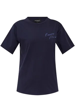 Emporio Armani Playera con logo bordado
