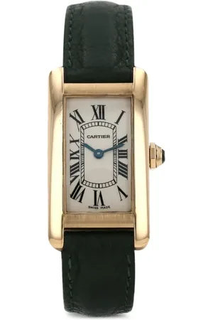 Cartier Reloj Tank Américaine de 35mm 2000 de archivo