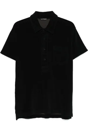 Tom Ford Playera tipo polo de tela de toalla
