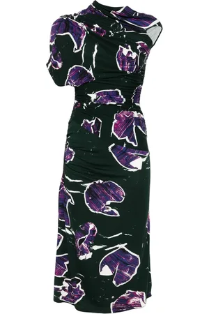 Colville Vestido midi con diseño cruzado