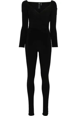 Norma Kamali Jumpsuit con hombros descubiertos