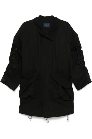 YOHJI YAMAMOTO Abrigo con tiras en R