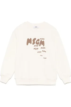 Msgm Sudadera con logo estampado
