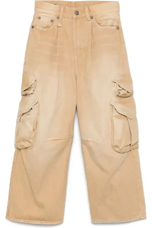 R13 Pantalones tipo cargo