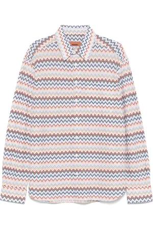 Missoni Falda entretejida en zigzag