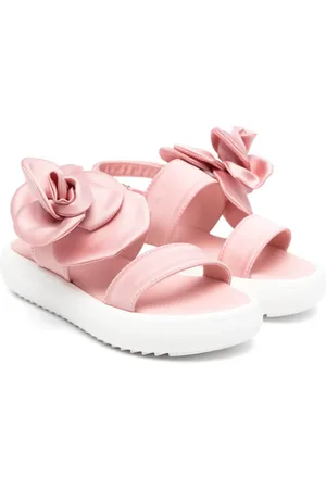 MONTELPARE TRADITION Sandalias con apliques de flor