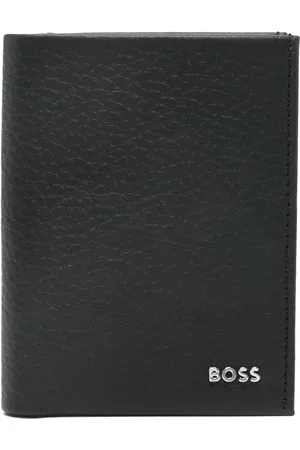 HUGO BOSS Cartera con placa del logo