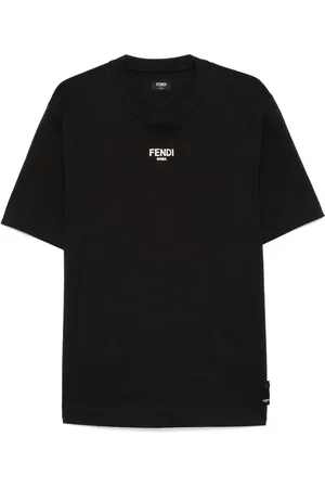 Fendi Playera con logo estampado