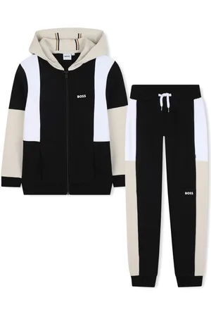 HUGO BOSS Traje deportivo de tres piezas con logo estampado