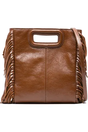 Maje Tote con detalle de flecos