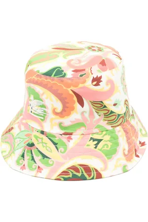 Etro Gorro de pescador con estampado de cachemira