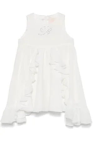 MISS BLUMARINE Vestido con detalles de cristal