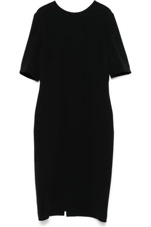 Giorgio Armani Vestido midi de seda