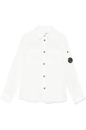 C.P. Company Camisa con detalle Lens