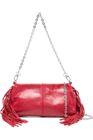 Maje Bolsa crossbody con detalle de flecos