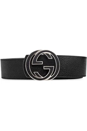 Gucci Cinturón reversible con motivo Interlocking G