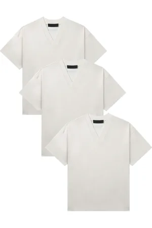 FEAR OF GOD Set de tres playeras con cuello en V
