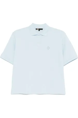 Maje Playera tipo polo con detalle de parche