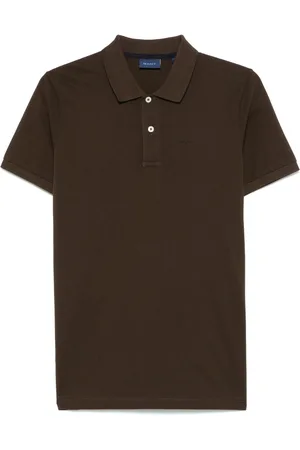 GANT Playera tipo polo con logo bordado