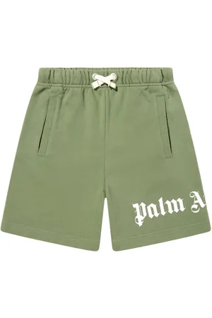 Palm Angels Shorts deportivos con logo estampado