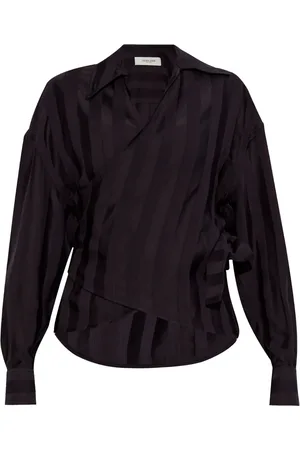 Golden Goose Blusa con rayas estampadas